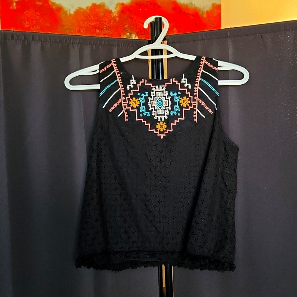 Xhilaration Size medium black tank top.